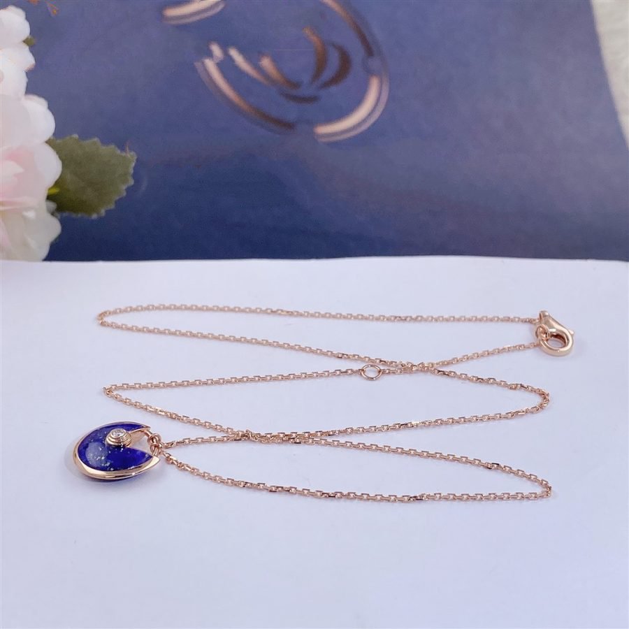 ¡®Dream¡¯AMULETTE ROSE GOLD AGATE NECKLACE