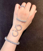 ¡®Dream¡¯CLASH SILVER BRACELET