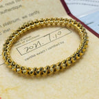 ¡®Dream¡¯CLASH GOLD BRACELET