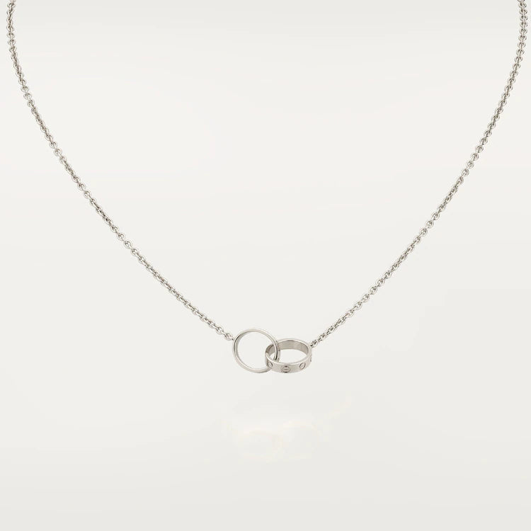 ¡®Dream¡¯LOVE NECKLACE PINK GOLD AND SILVER