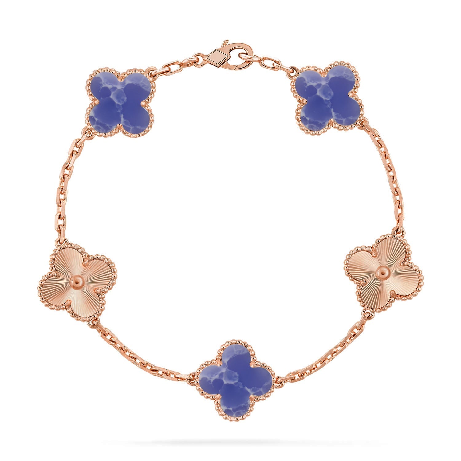[Dream]New CLOVER 5 MOTIF BLUE VEINS BRACELET COLLECTION