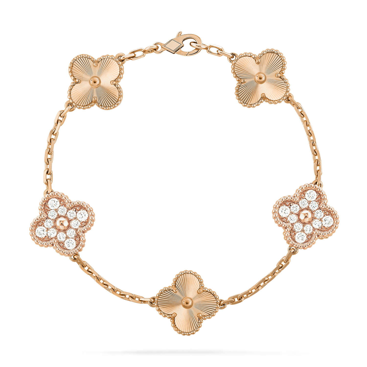 [Dream]New  CLOVER 5 MOTIF LASER BRACELET COLLECTION