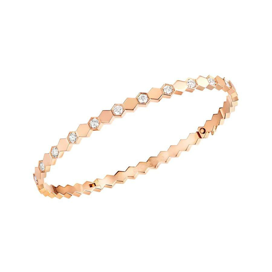 ¡®Dream¡¯BEE LOVE PINK GOLD DIAMOND BRACELET