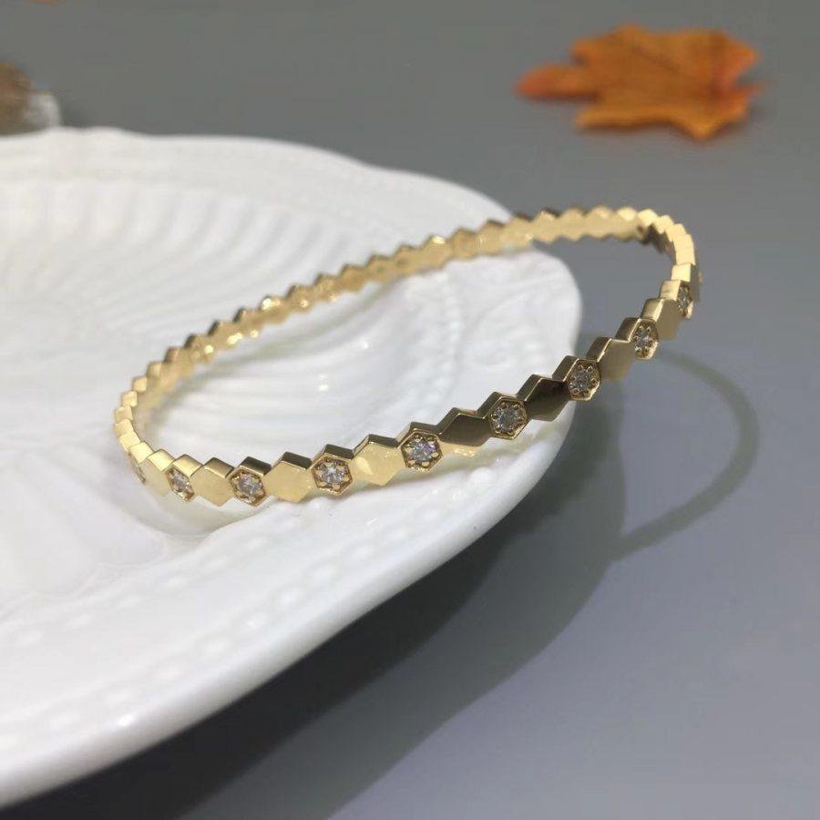 ¡®Dream¡¯BEE LOVE GOLD DIAMOND BRACELET
