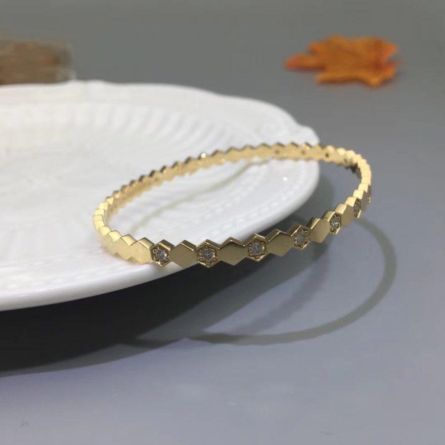 ¡®Dream¡¯BEE LOVE GOLD DIAMOND BRACELET