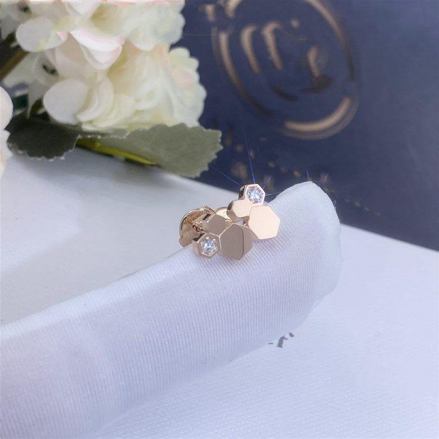 ¡®Dream¡¯BEE LOVE PINK GOLD DIAMOND EARRINGS