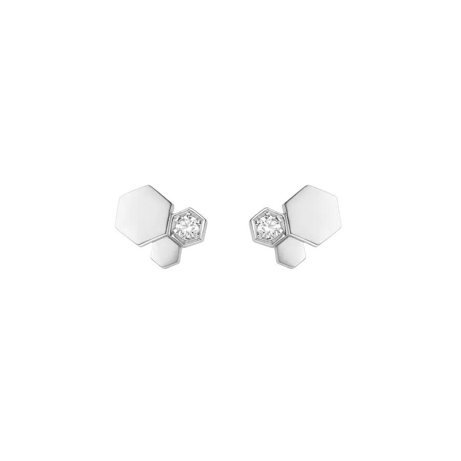 ¡®Dream¡¯BEE LOVE SILVER DIAMOND EARRINGS