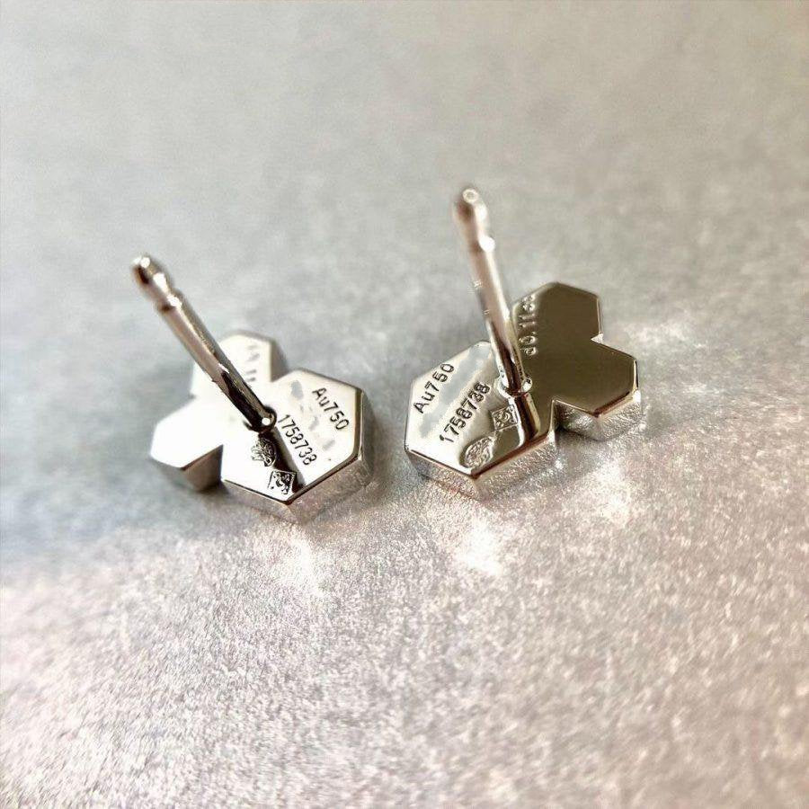 „Dream“ BEE LOVE SILBERNE DIAMANT-OHRRINGE