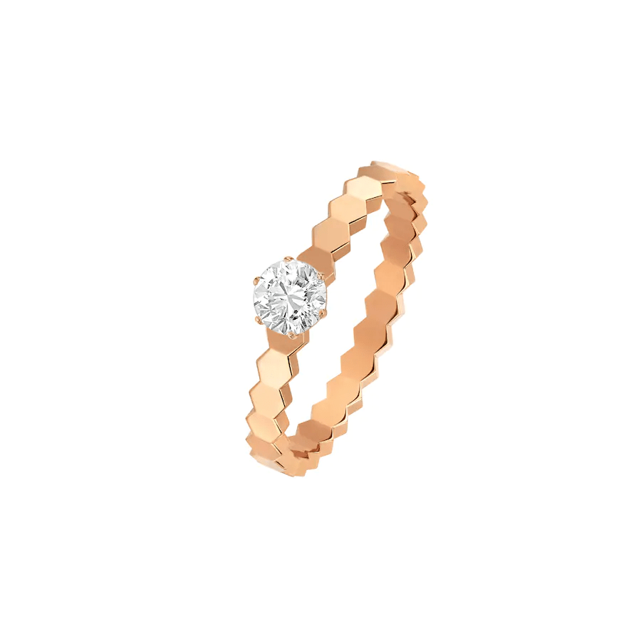 ¡®Dream¡¯BEE LOVE RING PINK GOLD 1 DIAMOND