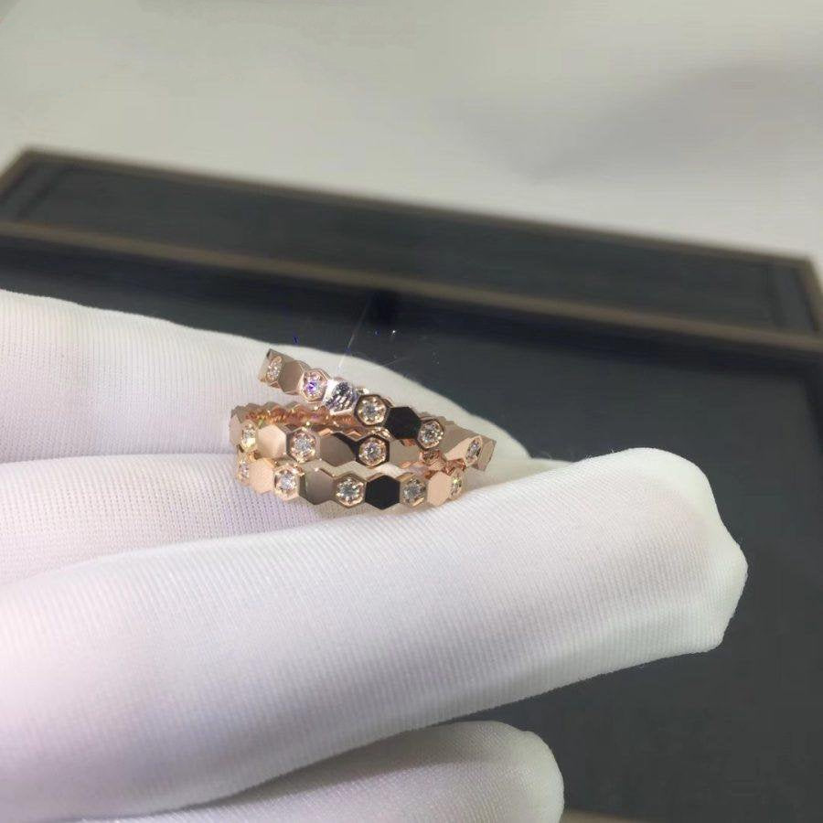 ¡®Dream¡¯BEE LOVE RING PINK GOLD DIAMOND