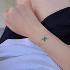 ¡®Dream¡¯JEUX ARMBAND MALACHIT ROTGOLD 1 DIAMANT