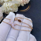 ¡®Dream¡¯ JEUX ARMBAND ROSA PERLMUTT ROSÉGOLD 1 DIAMANT