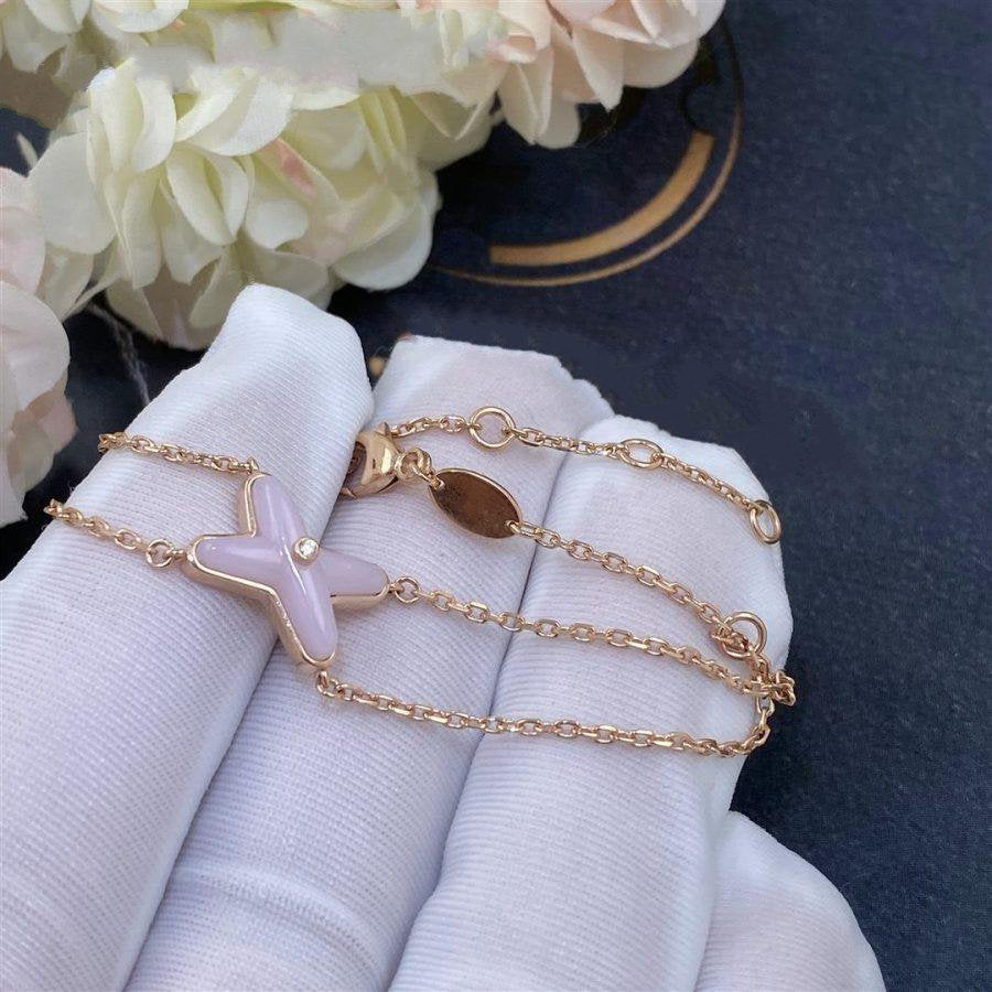 ¡®Dream¡¯JEUX BRACELET PINK MOP PINK GOLD 1 DIAMOND