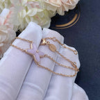 ¡®Dream¡¯ JEUX ARMBAND ROSA PERLMUTT ROSÉGOLD 1 DIAMANT