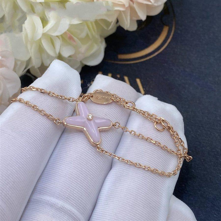 ¡®Dream¡¯JEUX BRACELET PINK MOP PINK GOLD 1 DIAMOND
