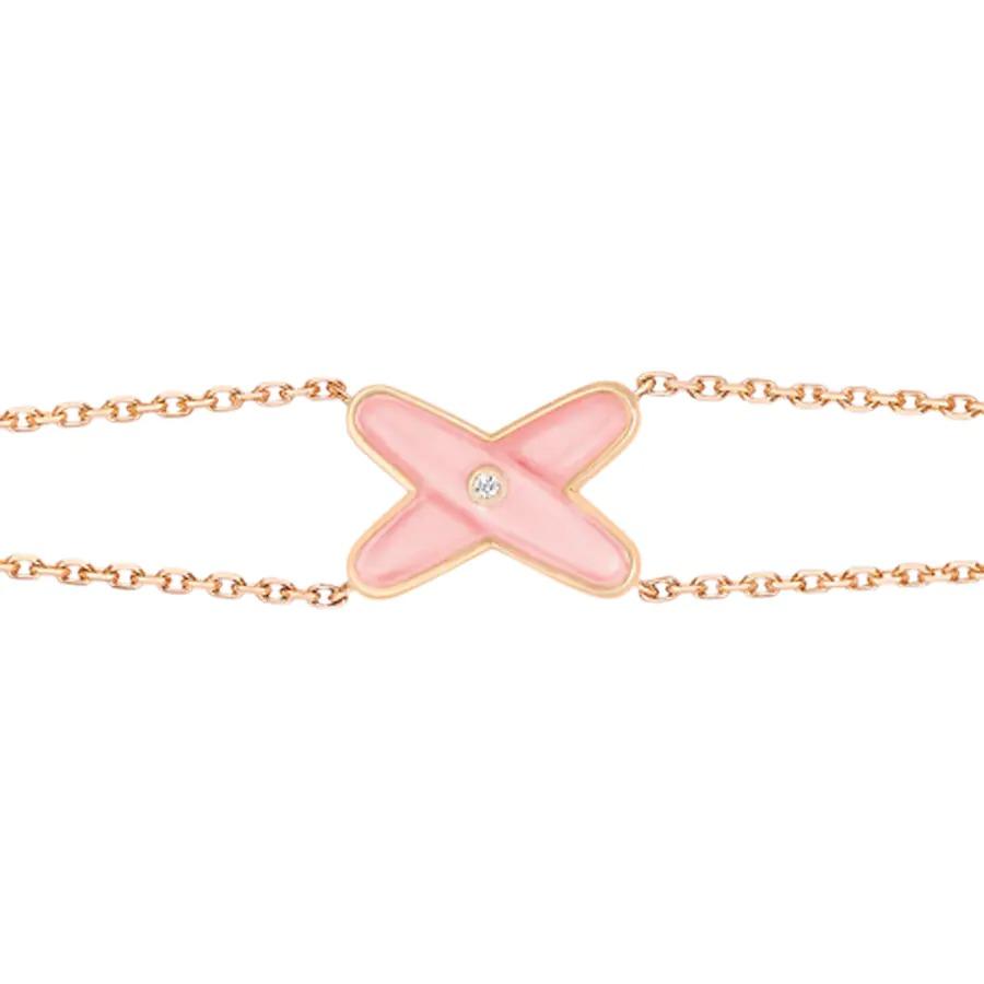 ¡®Dream¡¯ JEUX ARMBAND ROSA PERLMUTT ROSÉGOLD 1 DIAMANT