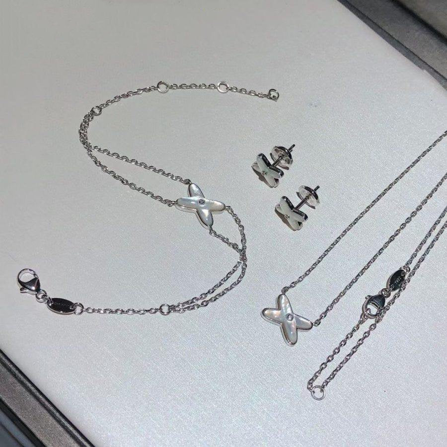¡®Dream¡¯JEUX BRACELET WHITE MOP SILVER 1 DIAMOND