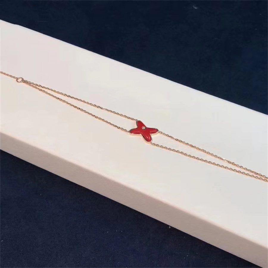 ¡®Dream¡¯JEUX BRACELET CARNELIAN PINK GOLD 1 DIAMOND