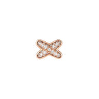 „Dream“-Ohrringe aus Roségold mit Diamanten