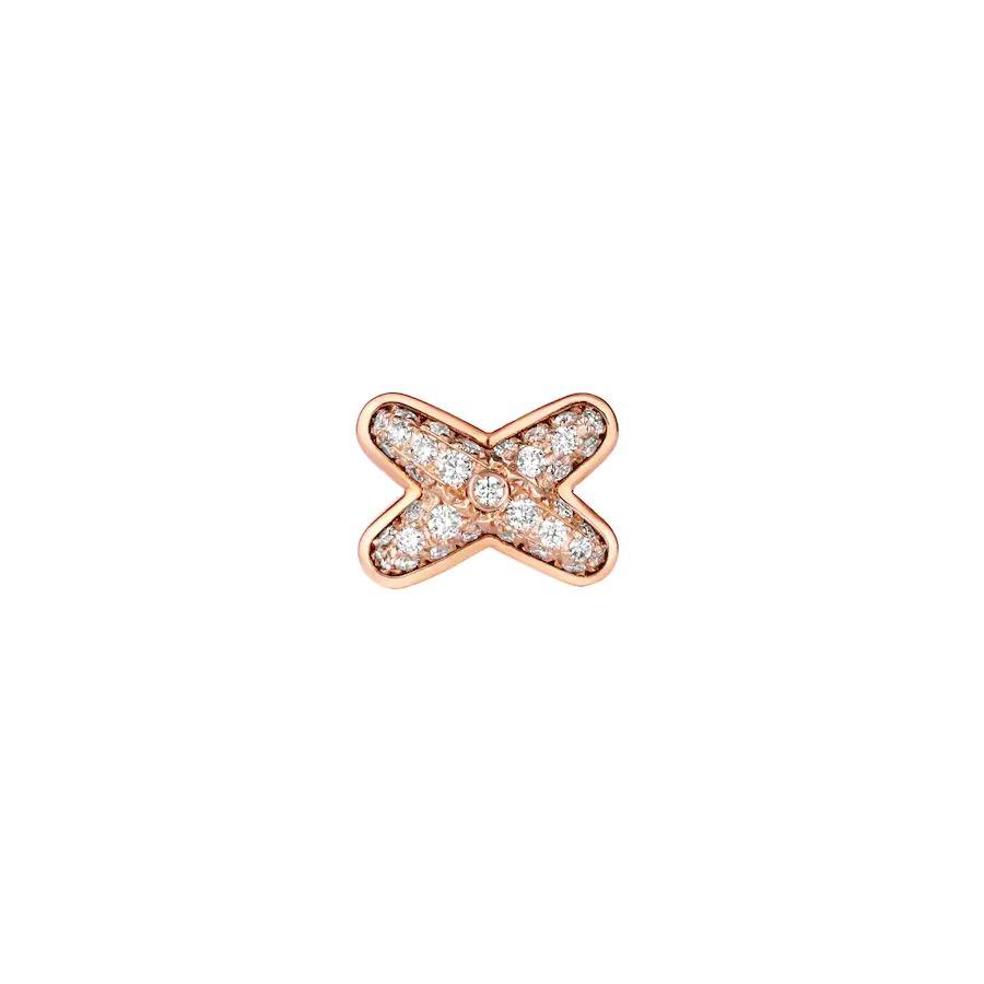¡®Dream¡¯JEUX DE PINK GOLD DIAMOND EARRINGS