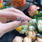„Dream“-Ohrringe aus Sterlingsilber mit Diamanten