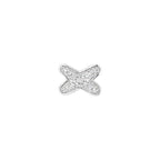 „Dream“-Ohrringe aus Sterlingsilber mit Diamanten