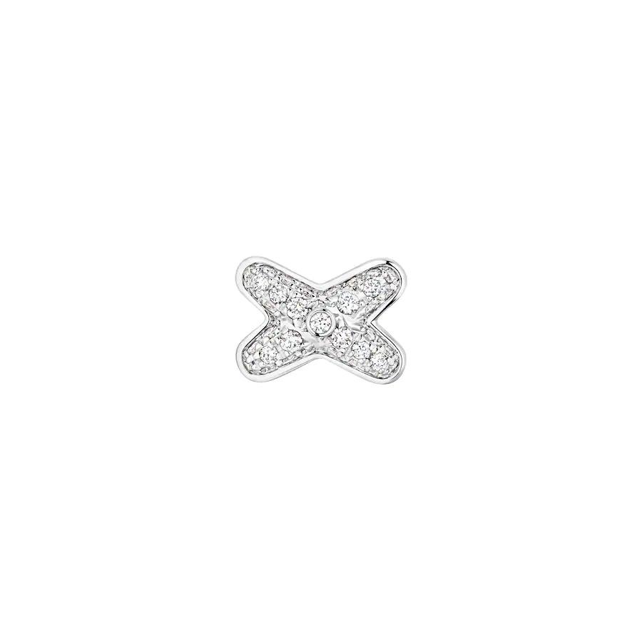 ¡®Dream¡¯JEUX DE SILVER DIAMOND EARRINGS