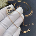„Dream“ ARMBANDSET ONYX ROSÉGOLD DIAMANT