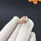 "Dream" Ring JEUX aus Roségold mit Diamanten