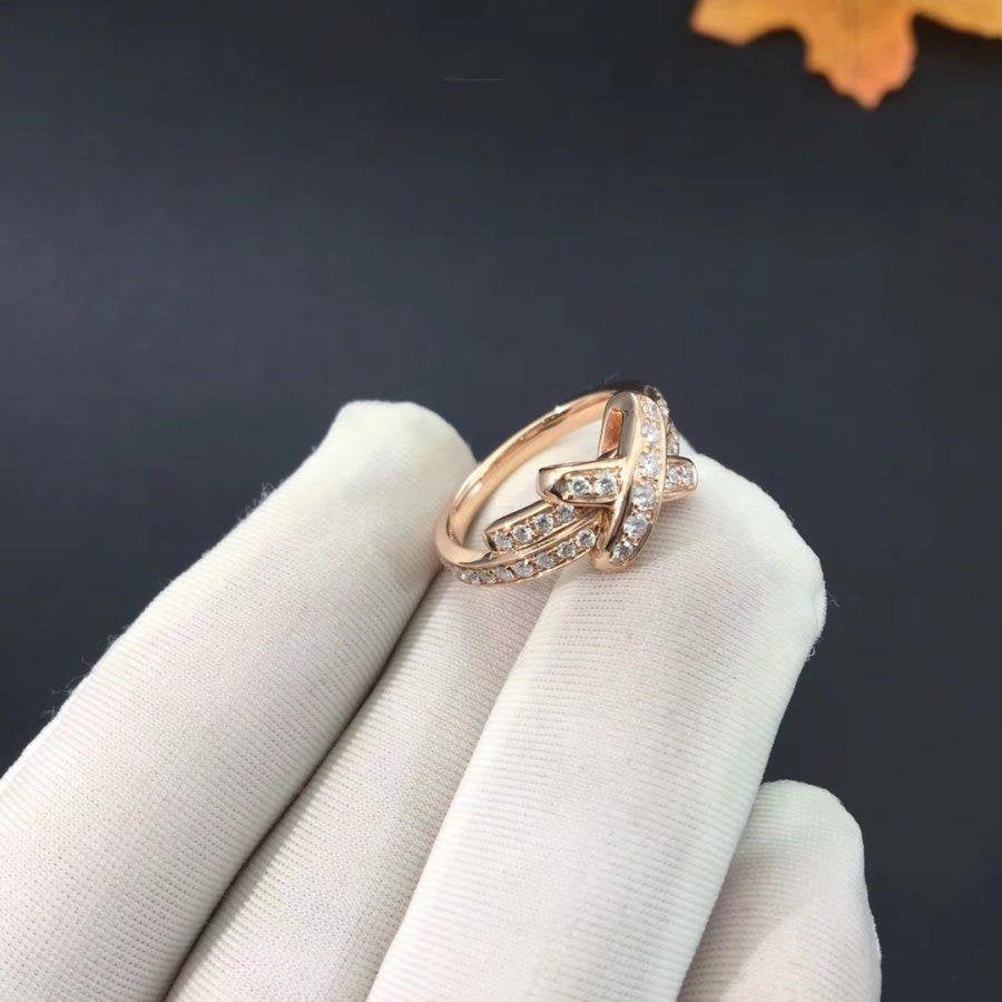 ¡®Dream¡¯JEUX DE RING PINK GOLD DIAMOND