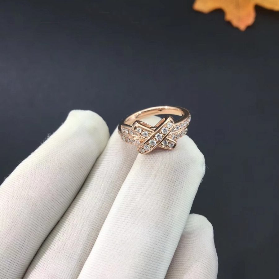 ¡®Dream¡¯JEUX DE RING PINK GOLD DIAMOND