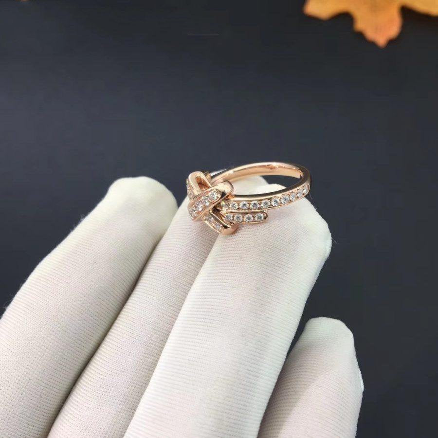 ¡®Dream¡¯JEUX DE RING PINK GOLD DIAMOND