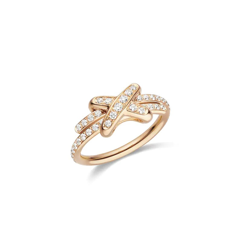 ¡®Dream¡¯JEUX DE RING PINK GOLD DIAMOND