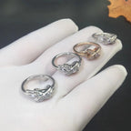 ¡®Dream¡¯JEUX DE SILVER DIAMOND RING