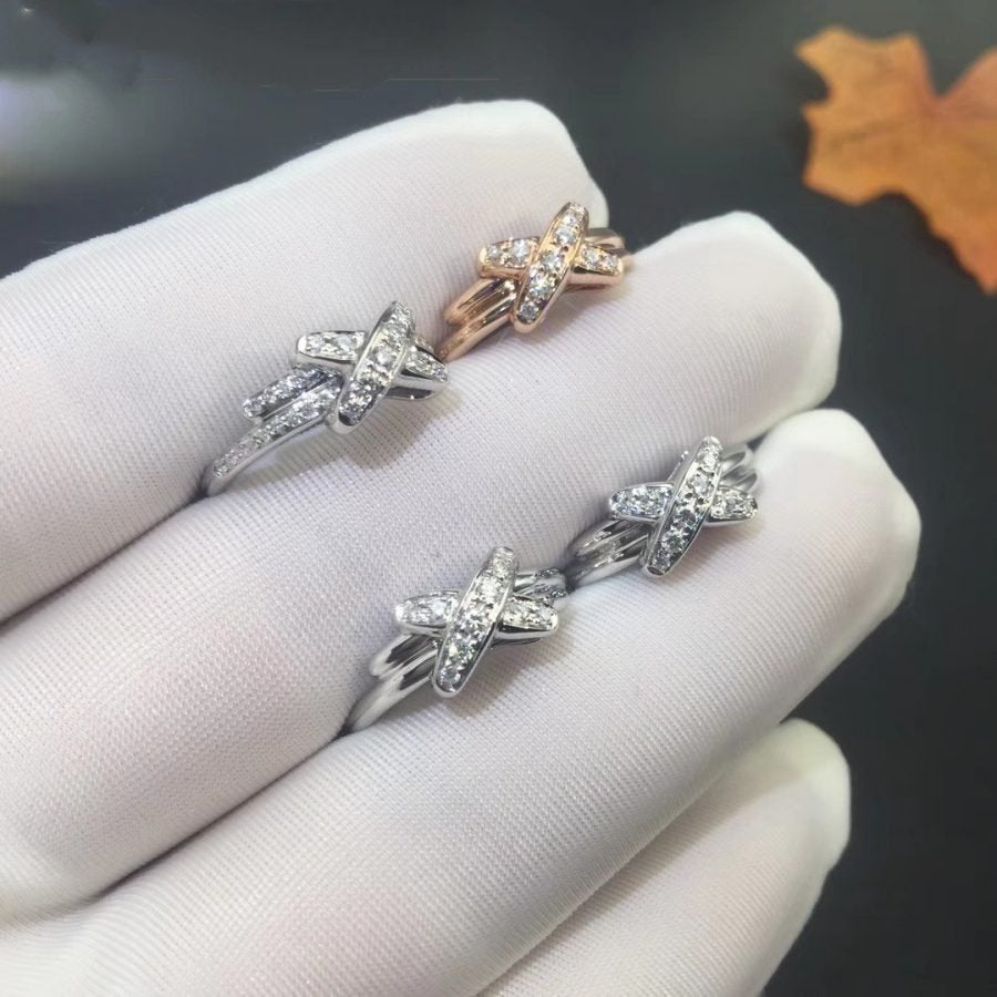 ¡®Dream¡¯JEUX DE SILVER DIAMOND RING