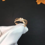 ¡®Dream¡¯LIENS RING PINK GOLD DIAMOND