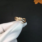 ¡®Dream¡¯LIENS RING PINK GOLD DIAMOND