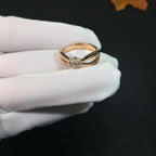 ¡®Dream¡¯LIENS RING PINK GOLD DIAMOND