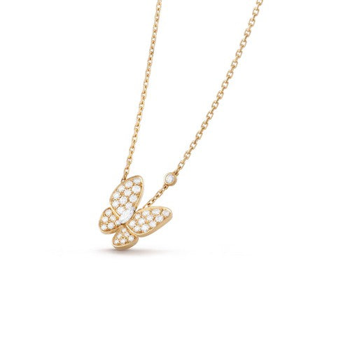 ¡®Dream¡¯BUTTERFLY DIAMOND NECKLACE