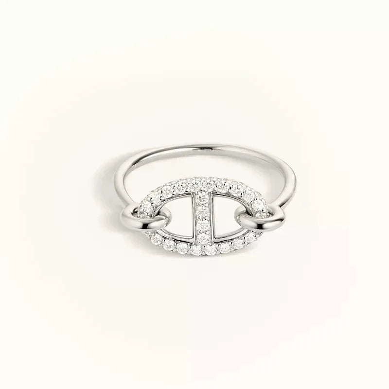 ¡®Dream¡¯RONDE SMALL SILVER DIAMOND RING