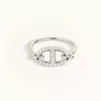 ¡®Dream¡¯RONDE SMALL SILVER DIAMOND RING