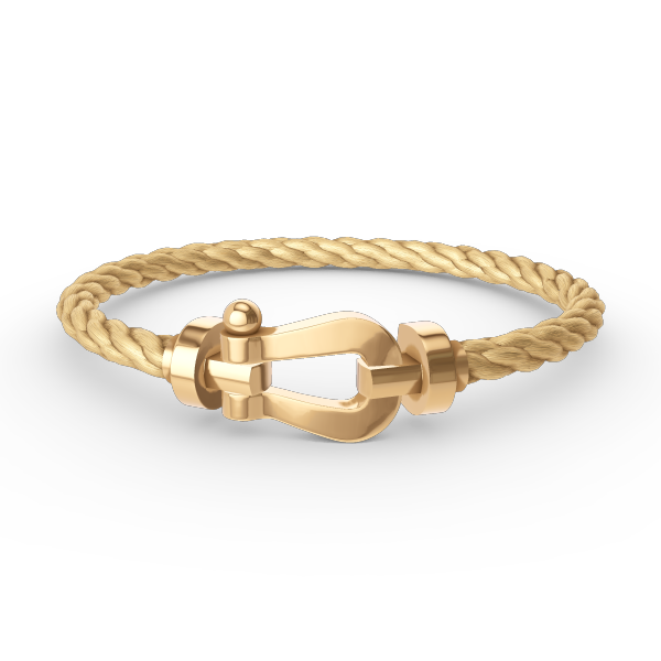 ¡®Dream¡¯FORCE LARGE HORSESHOE NO DIAMOND BRACELET GOLD