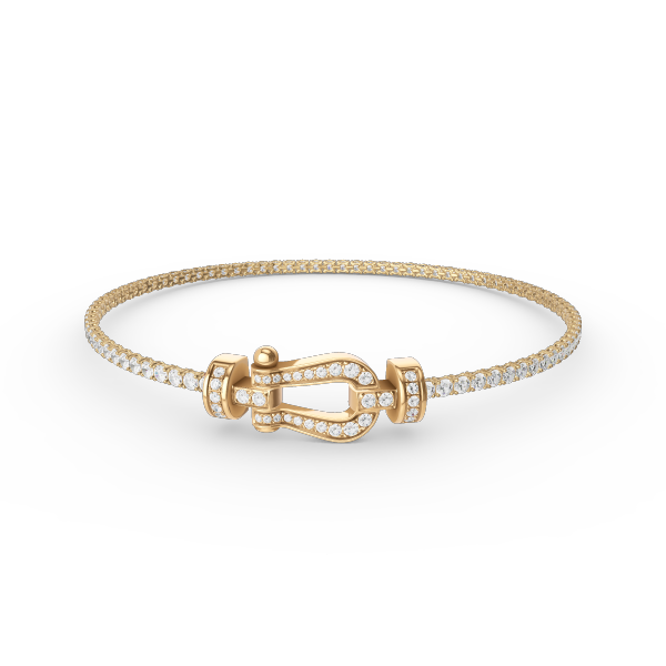 ¡®Dream¡¯FORCE  HORSESHOE  DIAMOND TENNIS BRACELET