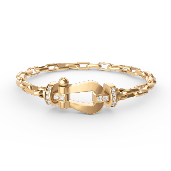 ¡®Dream¡¯FORCE LARGE HORSESHOE CLASP  METAL BRACELET
