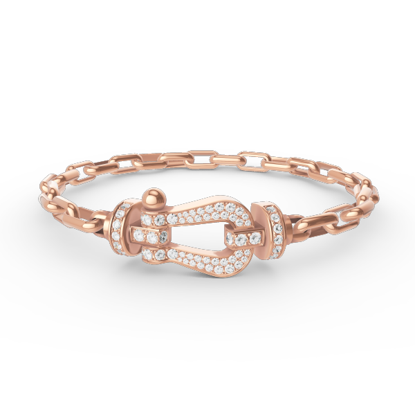 ¡®Dream¡¯FORCE LARGE HORSESHOE CLASP  METAL BRACELET