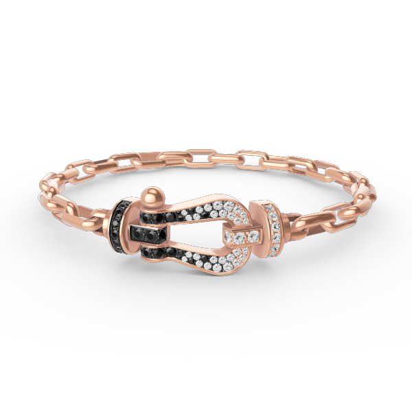 ¡®Dream¡¯FORCE LARGE HORSESHOE CLASP  METAL BRACELET