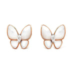 ¡®Dream¡¯BUTTERFLY MOP DIAMOND EARRINGS
