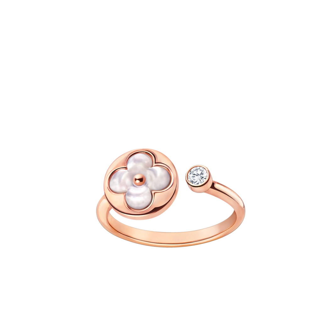¡®Dream¡¯SUN 1 DIAMOND PINK MOP RING