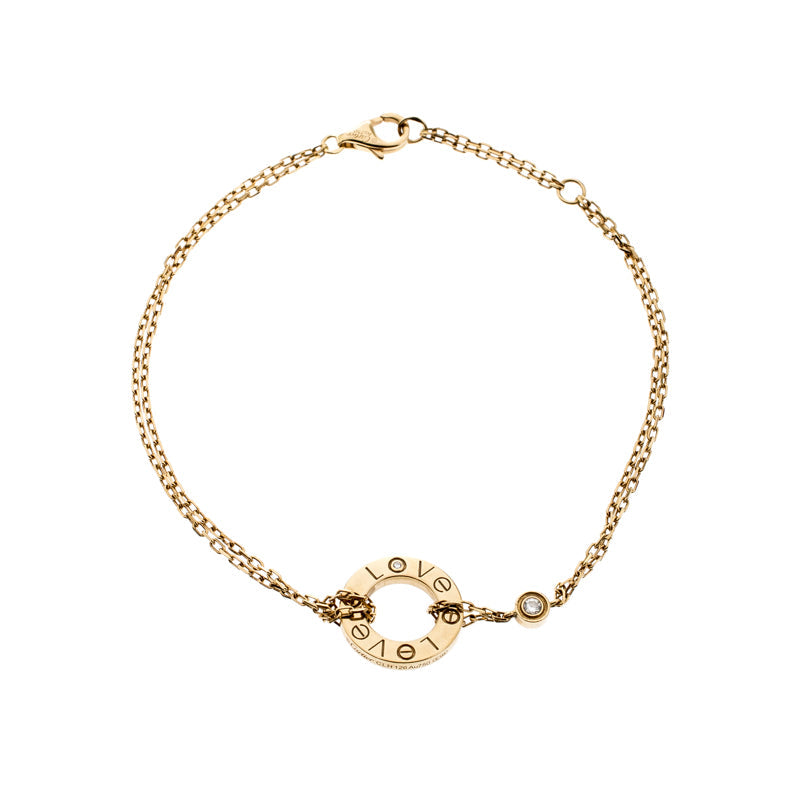 ¡®Dream¡¯LOVE BRACELET 2 DIAMOND