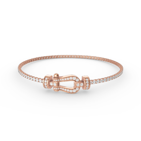 ¡®Dream¡¯FORCE  HORSESHOE  DIAMOND TENNIS BRACELET